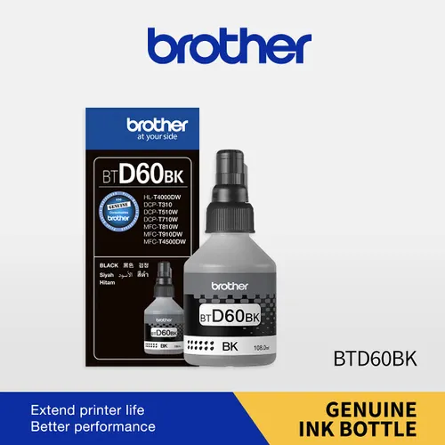 BROTHER BTD 60 INK BOTTLE